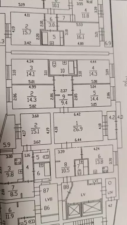 5-к кв. Санкт-Петербург просп. Просвещения, 33к1 (125.0 м) - Фото 1