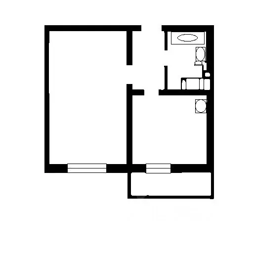 1-к кв. Санкт-Петербург ул. Архивная, 9к1 (38.8 м) - Фото 2