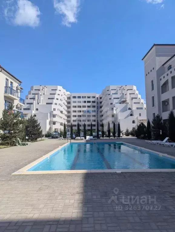 Студия Крым, Черноморское пгт ул. Сигнальная, 2Вс18 (28.0 м) - Фото 1