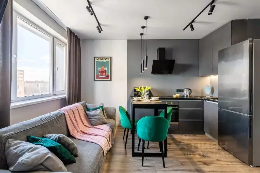 1-к кв. Татарстан, Казань ул. Новаторов, 8Б (37.0 м) - Фото 0