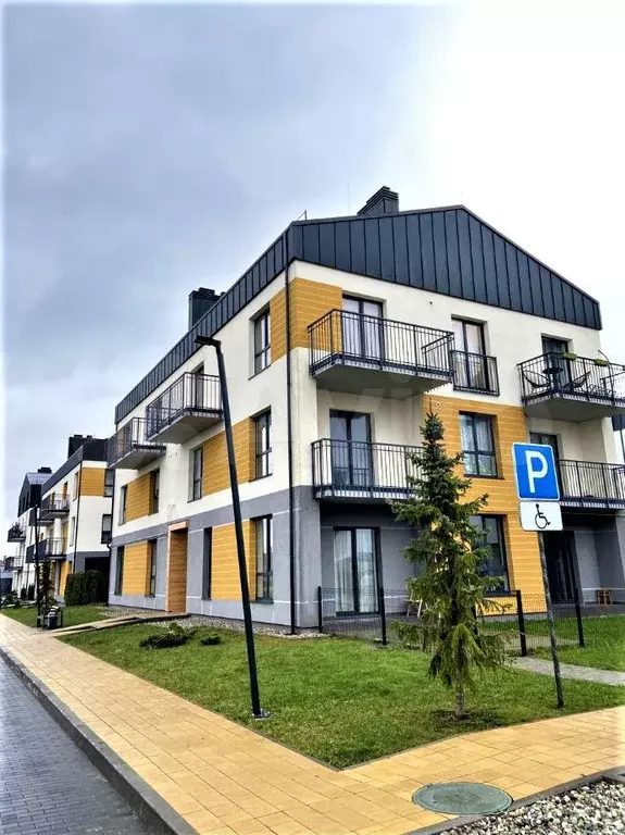 1-к. квартира, 39,9 м, 2/4 эт. - Фото 0
