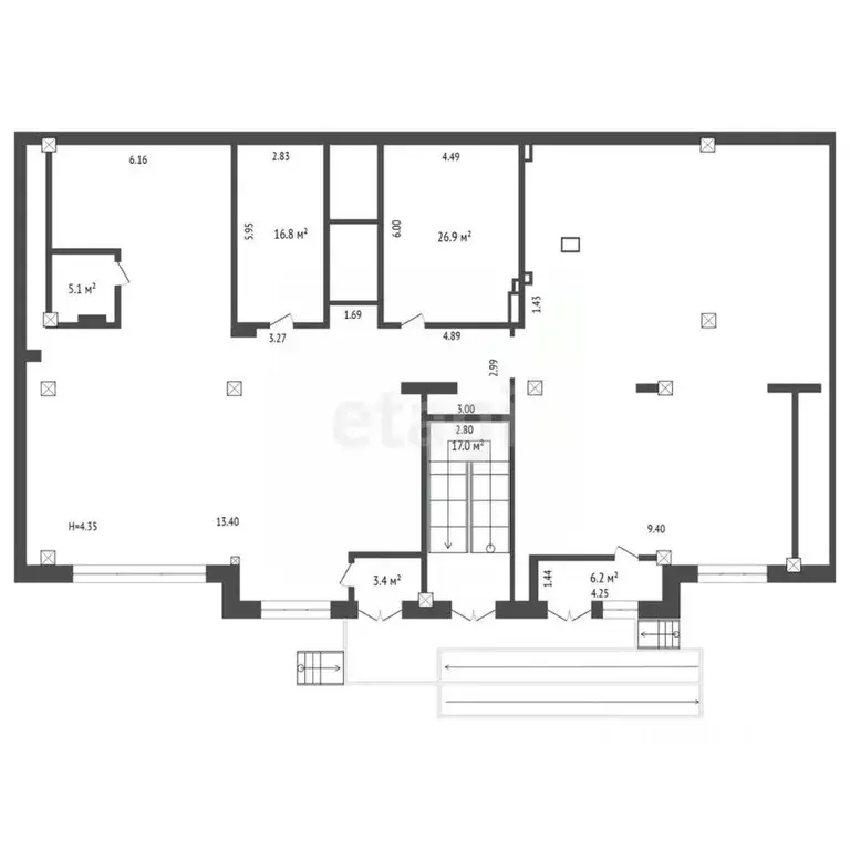 Помещение свободного назначения в Ростовская область, Ростов-на-Дону ... - Фото 2