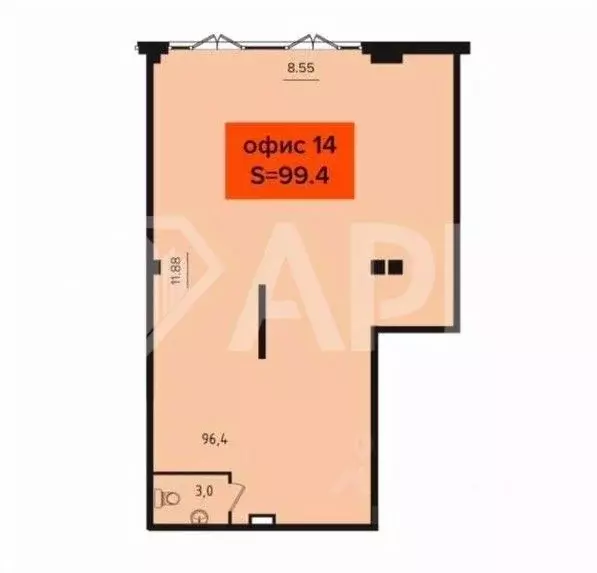 Помещение свободного назначения в Краснодарский край, Краснодар ул. ... - Фото 2