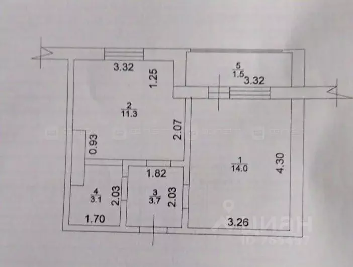 1-к кв. Татарстан, Пестречинский район, Богородское с/пос, д. Куюки, ... - Фото 2