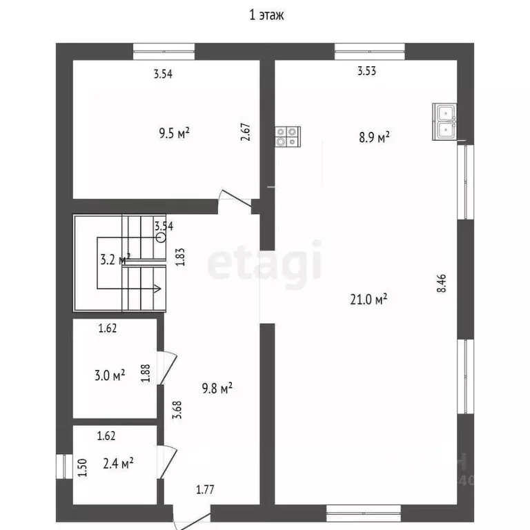 Дом в Тюменская область, Тюмень 4-й Салаирского тракта км (140 м) - Фото 1