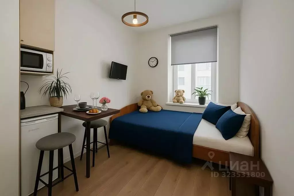 Студия Санкт-Петербург Подольская ул., 1-3-5 (21.0 м) - Фото 1