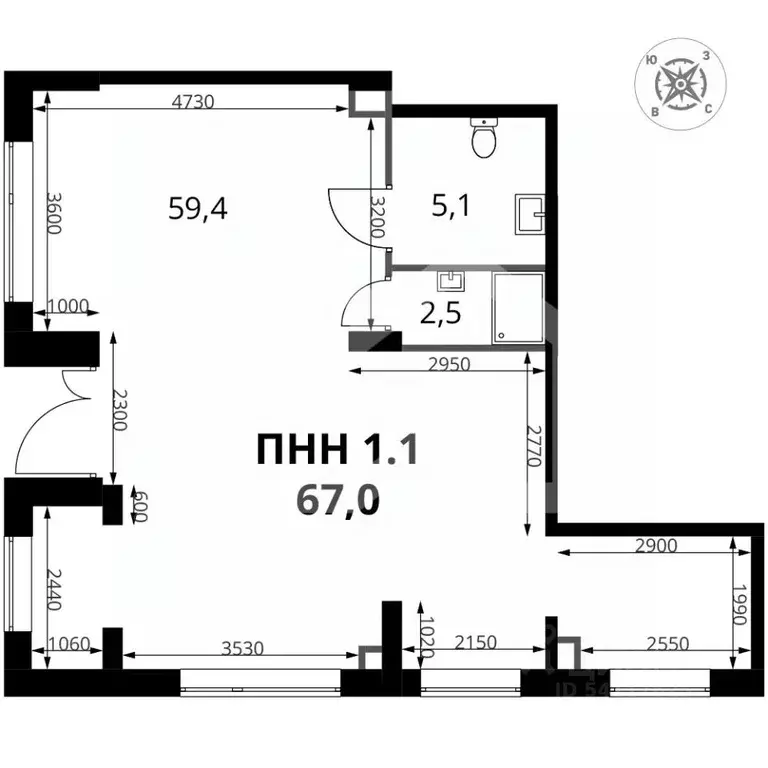 Помещение свободного назначения в Московская область, Химки ул. 1-я ... - Фото 2