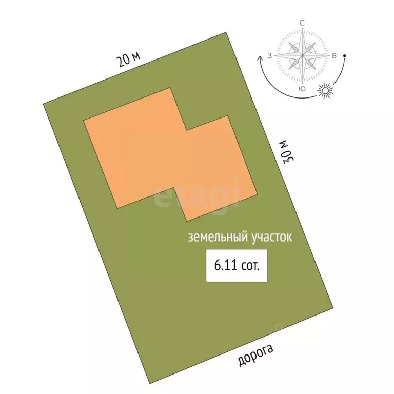 Дом в Крым, Феодосия Здоровье садоводческое товарищество, проезд 3-й ... - Фото 2