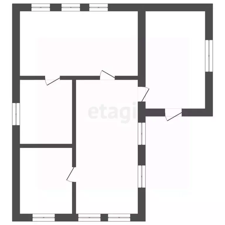 Дом в Тюменская область, Тюмень Парфеново мкр, ул. Жданова (63 м) - Фото 1