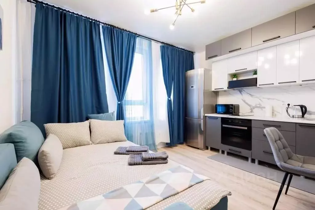 1-к кв. Московская область, Ленинский городской округ, д. Коробово ул. ... - Фото 1