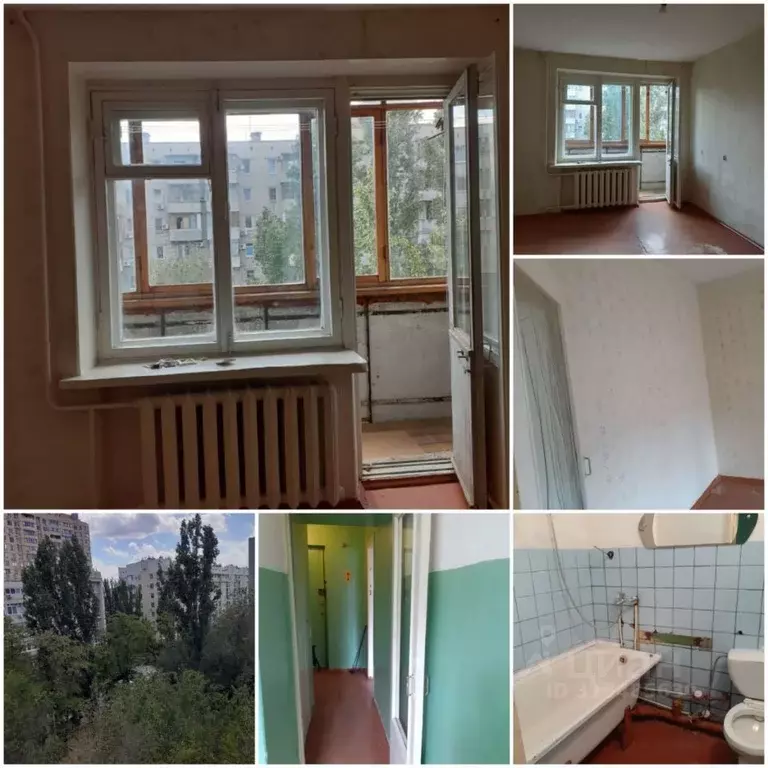 1-к кв. Волгоградская область, Волгоград Донецкая ул., 7 (29.5 м) - Фото 0