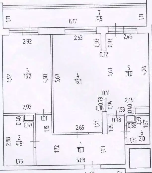 2-к кв. Башкортостан, Уфа ул. Минигали Губайдуллина, 10 (63.8 м) - Фото 0