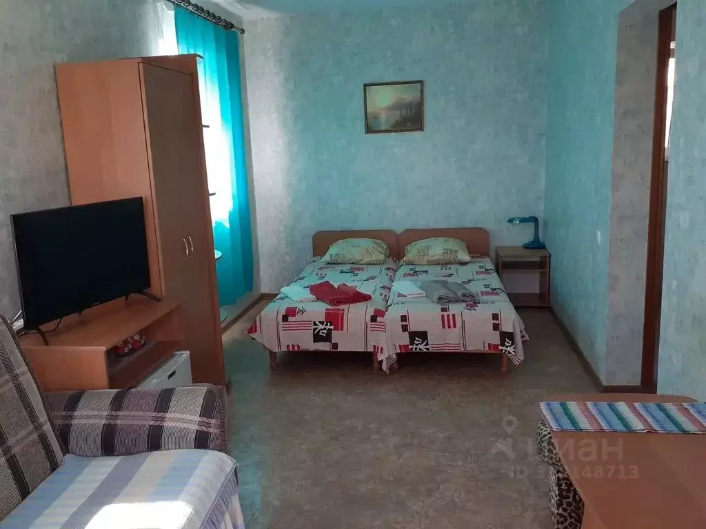 Комната Крым, Феодосия муниципальный округ, Курортное пгт ул. Науки, ... - Фото 0