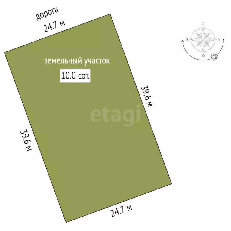 Участок в Саха (Якутия), Якутск Победа СОНТ, 275Д (10.0 сот.) - Фото 1