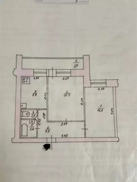 2-к кв. Татарстан, Казань Олонецкая ул., 4А (47.7 м) - Фото 2