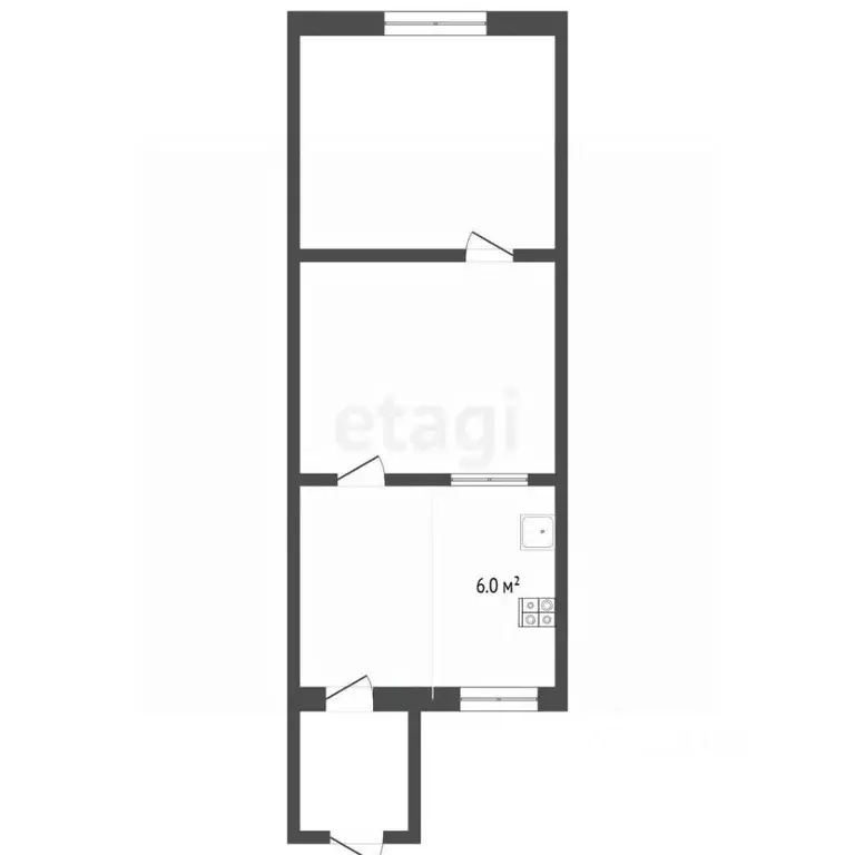 2-к кв. Владимирская область, Муром ул. Крылова, 33 (32.8 м) - Фото 2