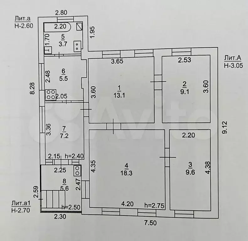 Дом 66,5 м на участке 8,8 сот. - Фото 0