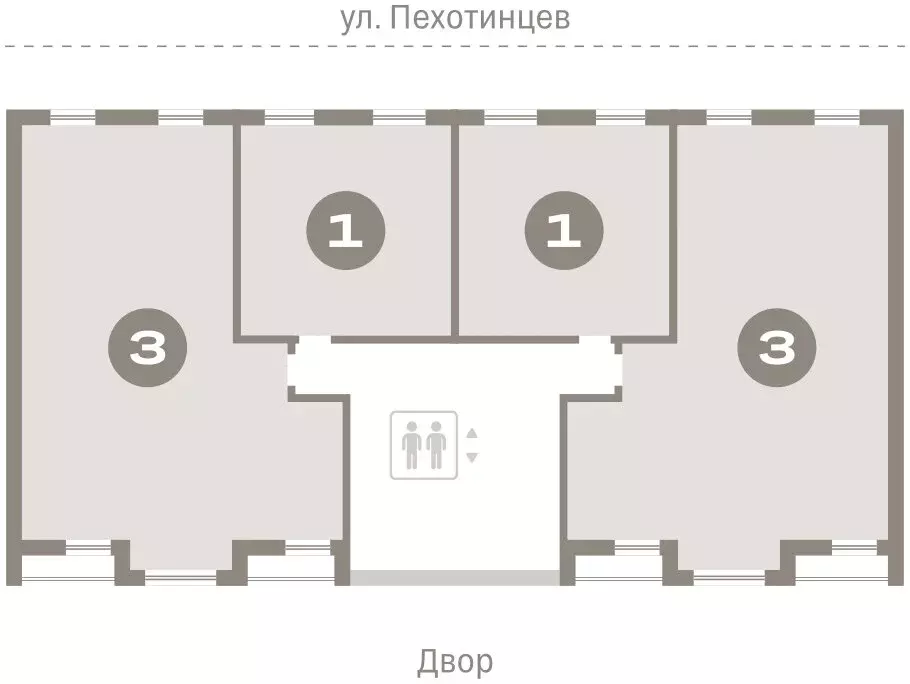 3-комнатная квартира: екатеринбург, улица пехотинцев, 2в (103.2 м) - Фото 1