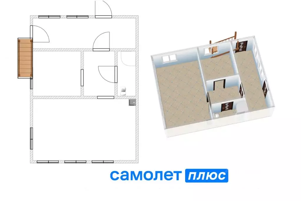 Дом в Кемеровская область, Кемерово Братская ул., 35 (38 м) - Фото 1