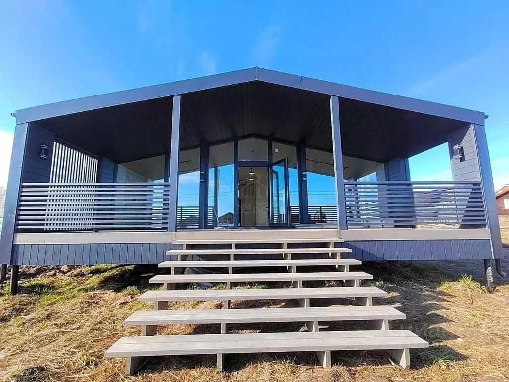 Дом в Ленинградская область, Выборгский район, Полянское с/пос, пос. ... - Фото 2