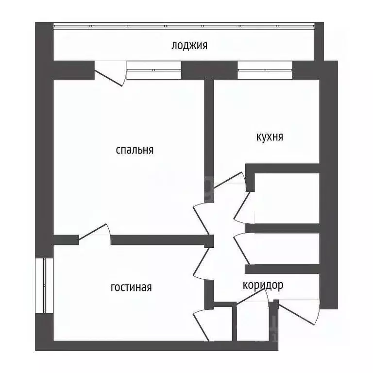 2-к кв. Амурская область, Благовещенск Зейская ул., 63 (49.0 м) - Фото 1