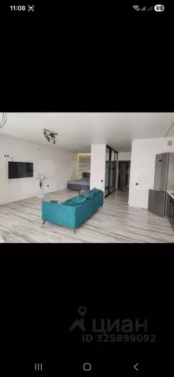 Студия Белгородская область, Белгород Гостенская ул., 16 (42.0 м) - Фото 2