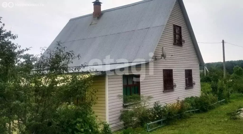 Дом в муниципальное образование Малаховское, деревня Вишенки (107.3 м) - Фото 0