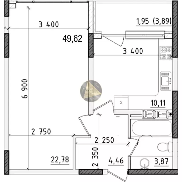 1-к кв. Крым, Феодосия муниципальный округ, Коктебель пгт ул. ... - Фото 2