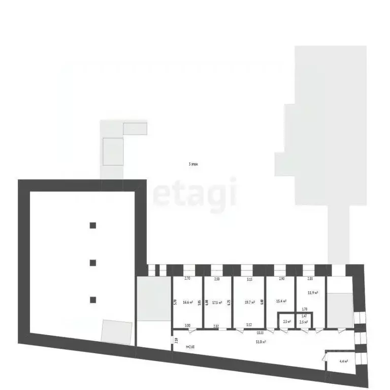 Помещение свободного назначения в Крым, Евпатория ул. Матвеева (1248 ... - Фото 2