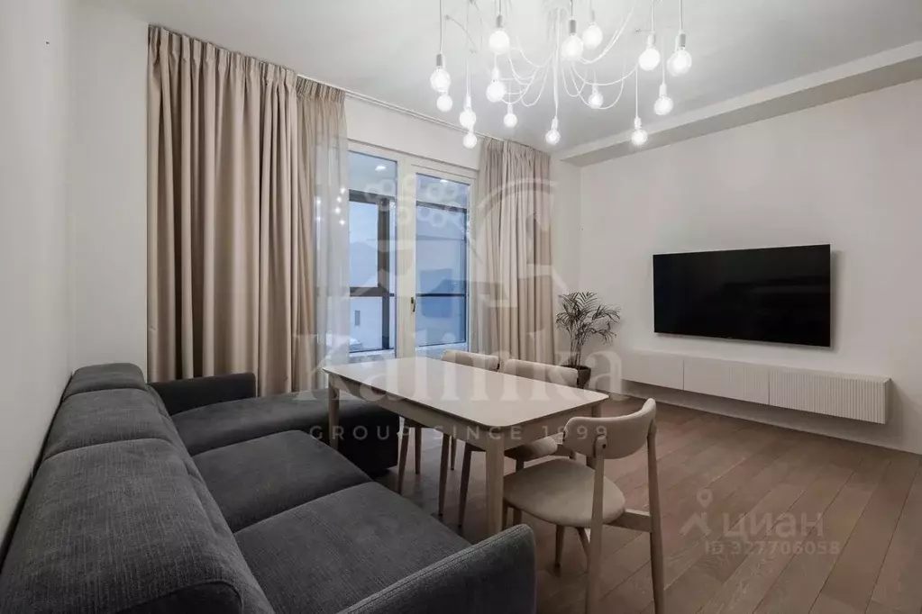 3-к кв. Москва Большой Строченовский пер., 9 (78.3 м) - Фото 1