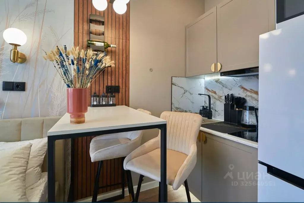 Студия Иркутская область, Иркутск ул. Эдуарда Дьяконова, 14 (25.0 м) - Фото 2