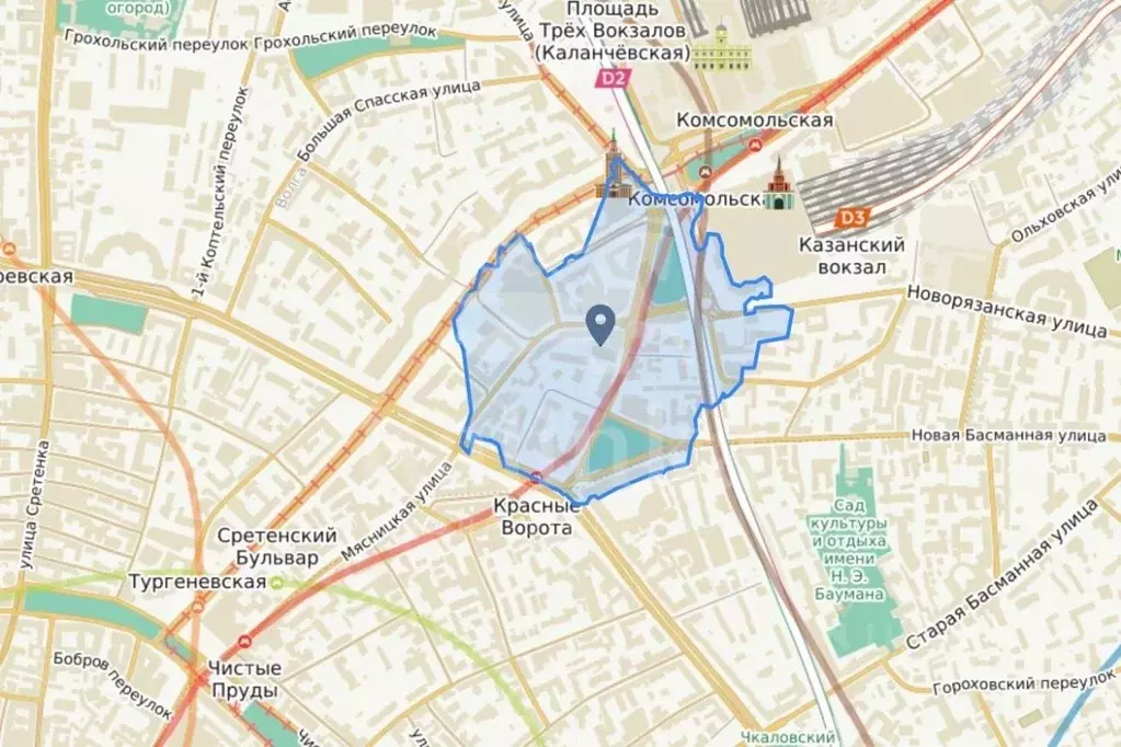 Офис в Москва Каланчевская ул., 13 (1166 м) - Фото 2