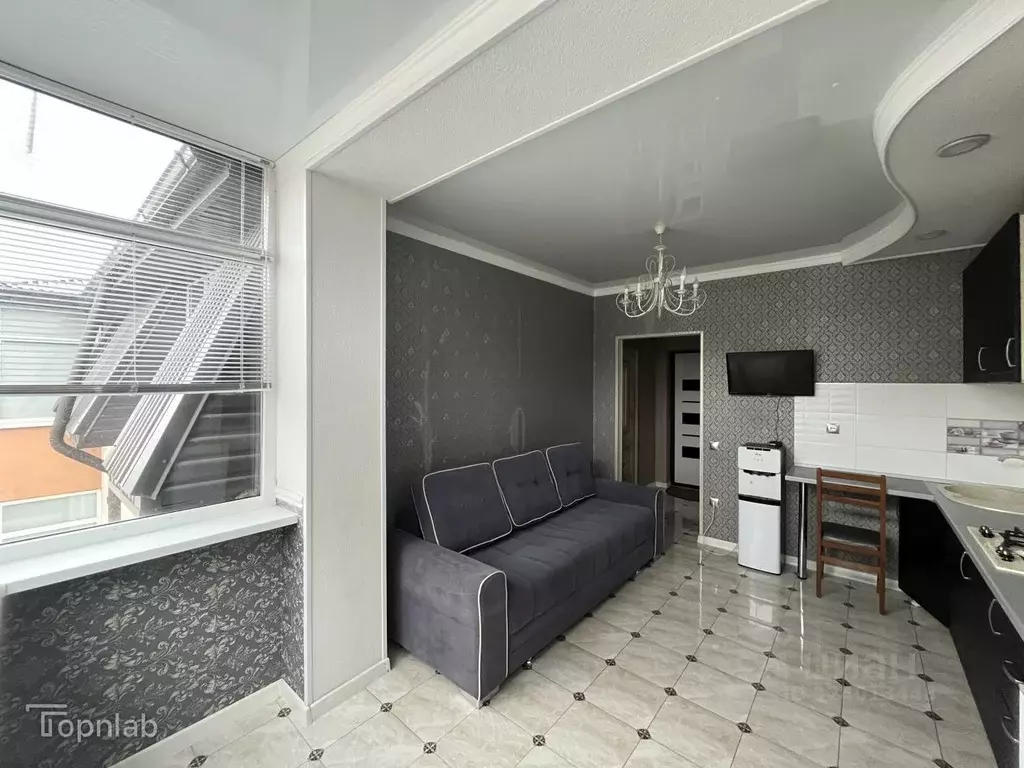 1-к кв. Кабардино-Балкария, Нальчик ул. Чернышевского (37.0 м) - Фото 2