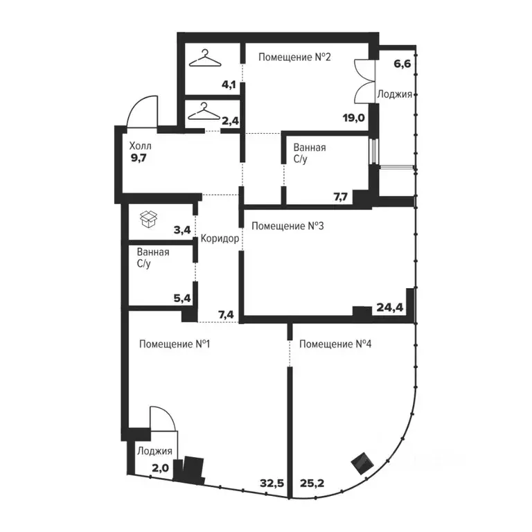 3-к кв. Челябинская область, Челябинск ул. Труда, 157А (141.2 м) - Фото 1