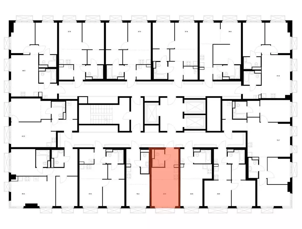 Квартира-студия: Москва, ЖК 2-й Иртышский, 1.1 (22.6 м) - Фото 0