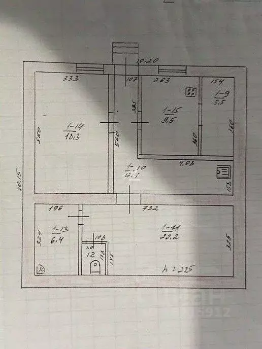 Дом в Крым, Бахчисарайский район, с. Красный Мак ул. Ленина, 43 (250 ... - Фото 2