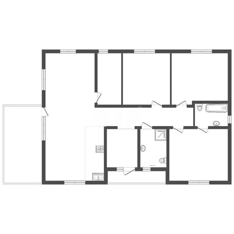 Дом в Сакский район, Уютненское сельское поселение, коттеджный посёлок ... - Фото 1