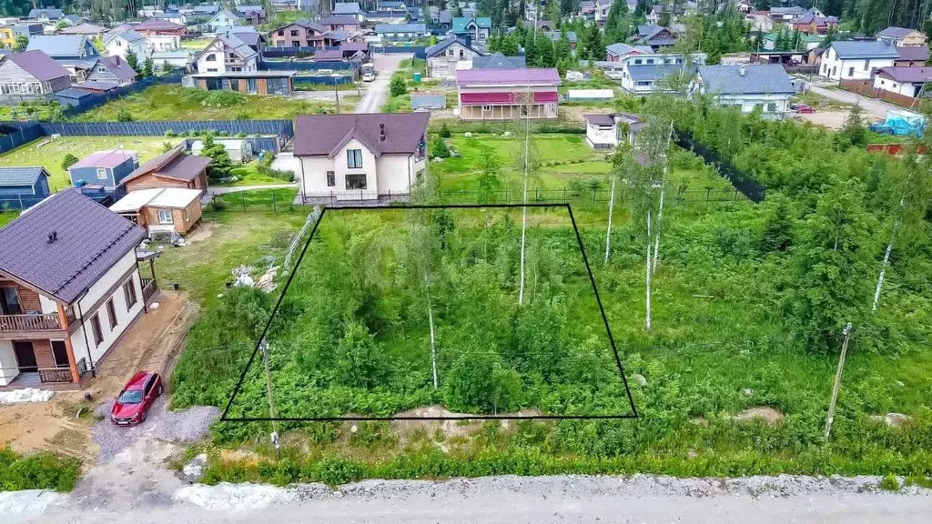 Участок в Ленинградская область, Всеволожский район, Агалатовское ... - Фото 1