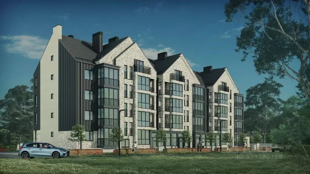 1-к кв. Калининградская область, Пионерский Береговая ул. (39.71 м) - Фото 1