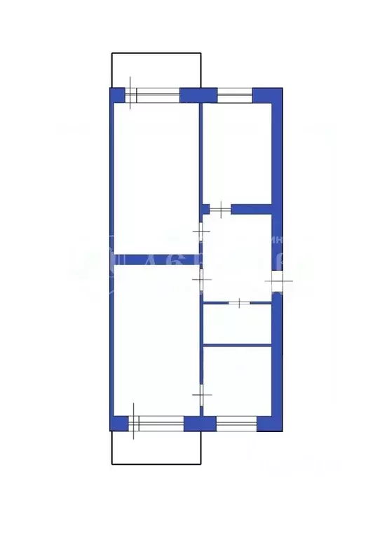 3-к кв. Кемеровская область, Кемерово Пролетарская ул., 18 (61.0 м) - Фото 2