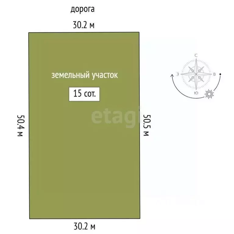 Участок в Тюменская область, Тюменский муниципальный округ, д. ... - Фото 1