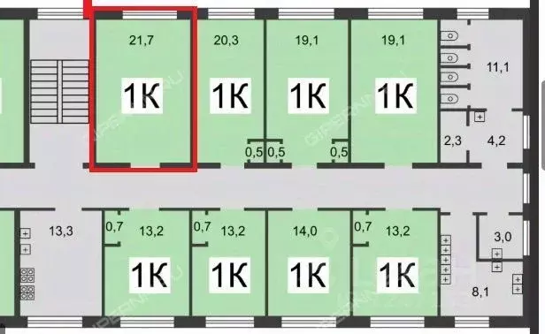 Комната Нижегородская область, Нижний Новгород ул. Старых ... - Фото 2