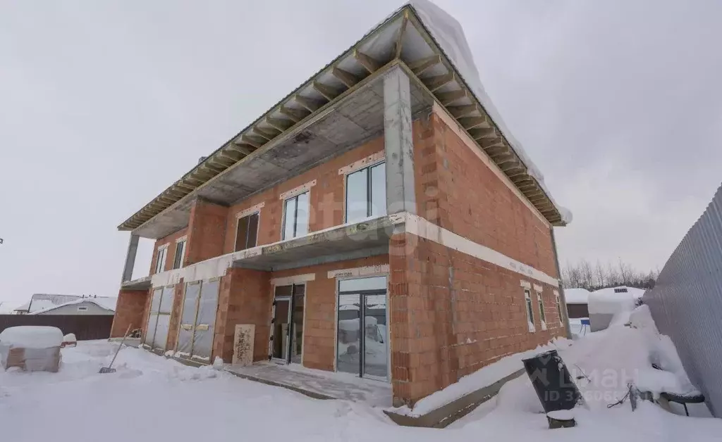 Дом в Пермский край, Пермский муниципальный округ, д. Мартьяново ул. ... - Фото 1