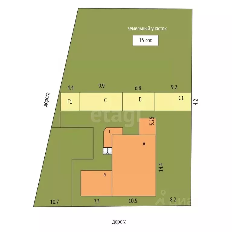 Дом в Тюменская область, с. Викулово ул. Солнечная (180 м) - Фото 1