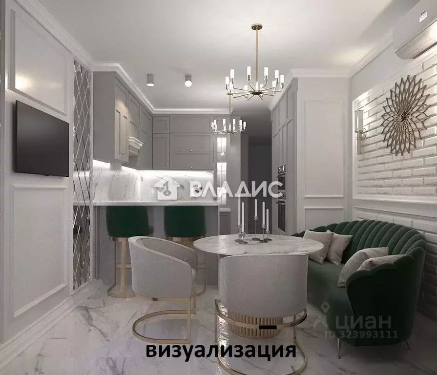 1-к кв. Ростовская область, Ростов-на-Дону ул. Нансена, 103/1/1 (50.0 ... - Фото 1