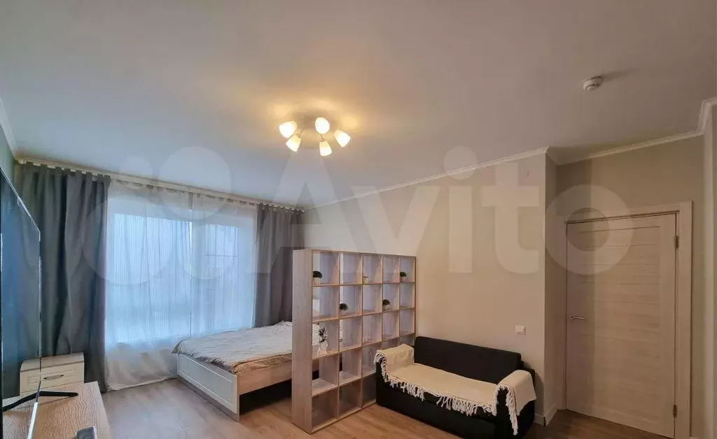 1-к. квартира, 40 м, 14/18 эт. - Фото 1
