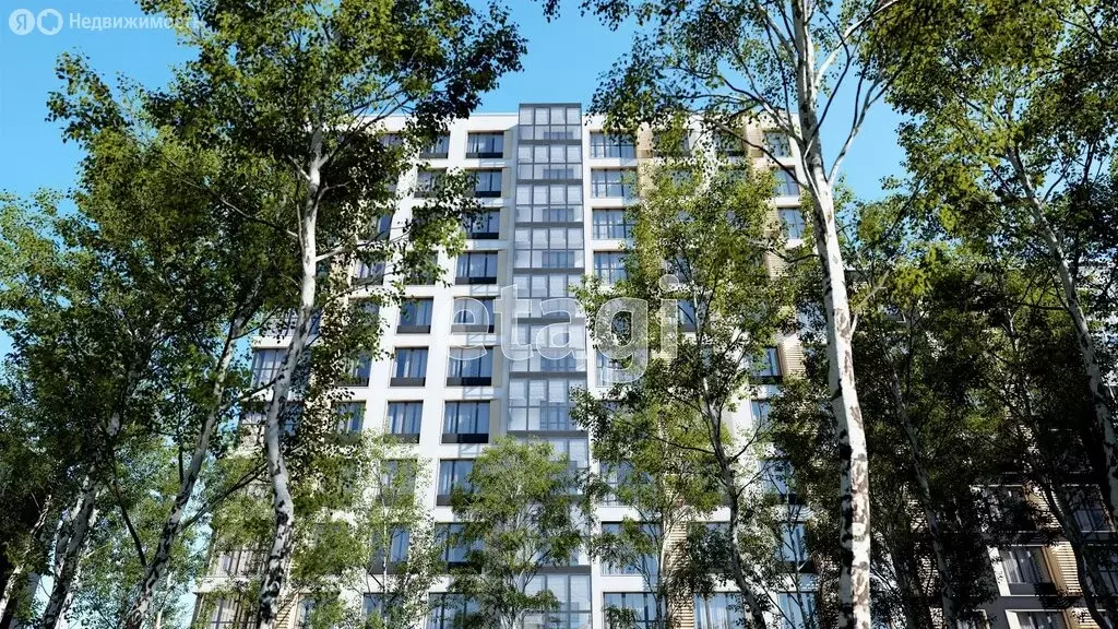 2-комнатная квартира: Дударева, жилой комплекс На Московском (55.48 м) - Фото 1