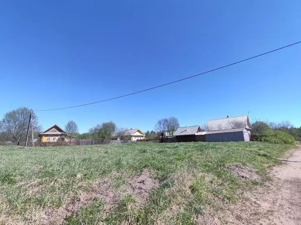 Участок в Вологодская область, Устюженский район, д. Оснополье ул. ... - Фото 1