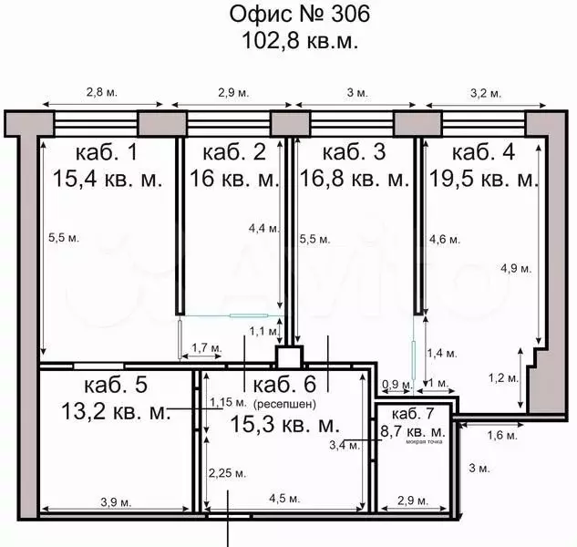 Аренда офиса 102,8 м2, метро Октябрьская - Фото 0