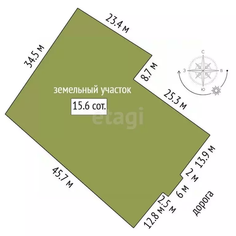 Дом в Тюменская область, Ярковский муниципальный округ, с. Усалка ул. ... - Фото 2